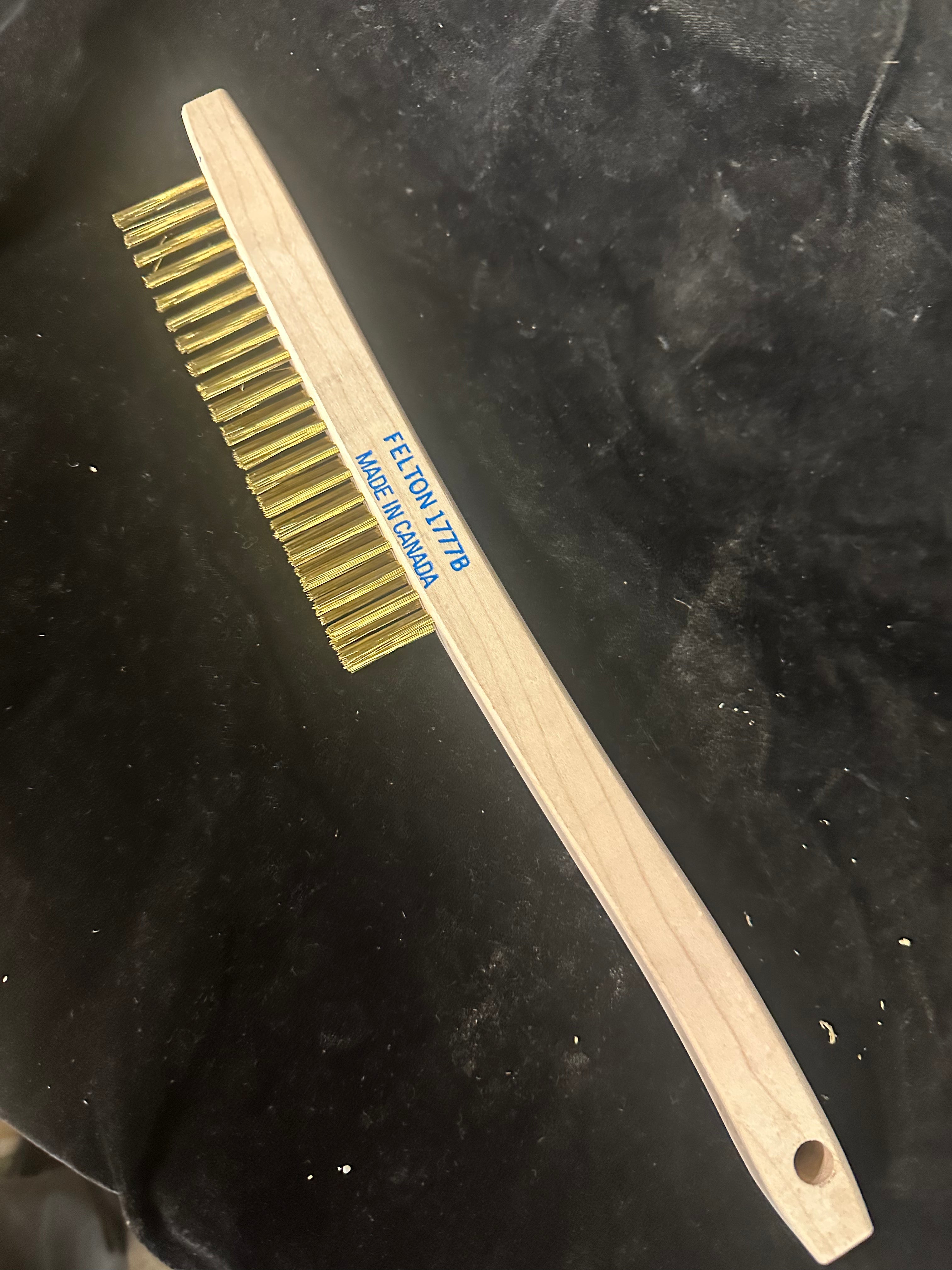 Brass brush