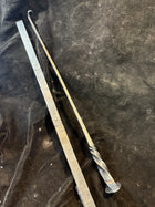 Rail road spike bbq flipper