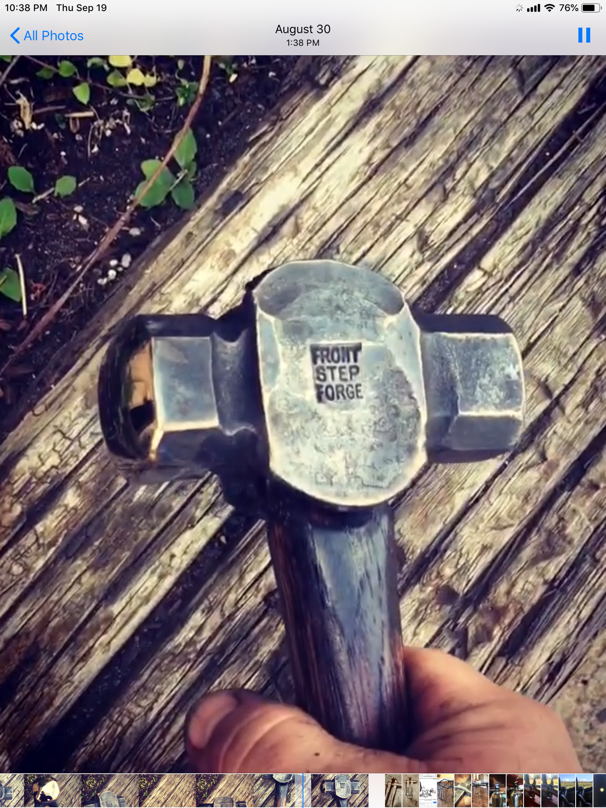 Rounding hammer
