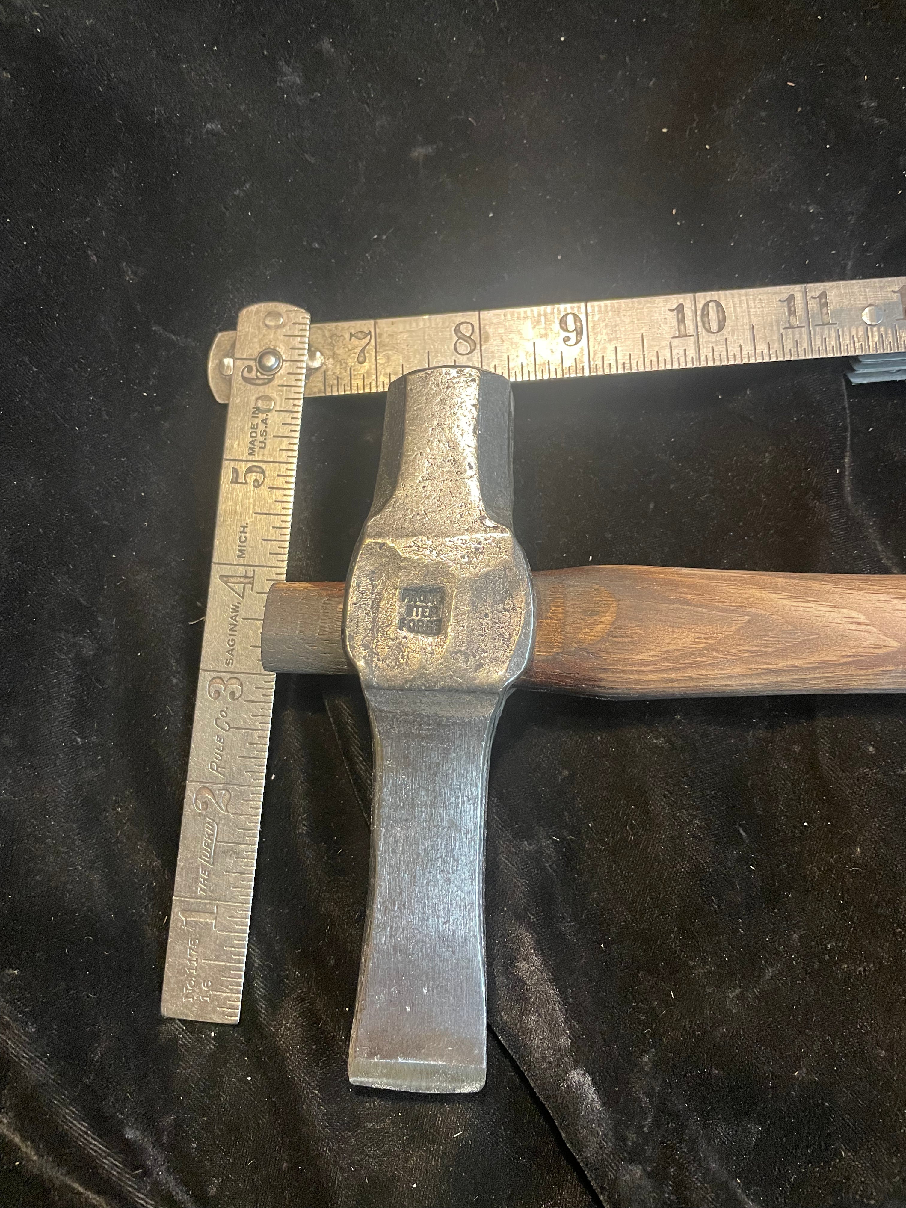 Hot cut wooden handle