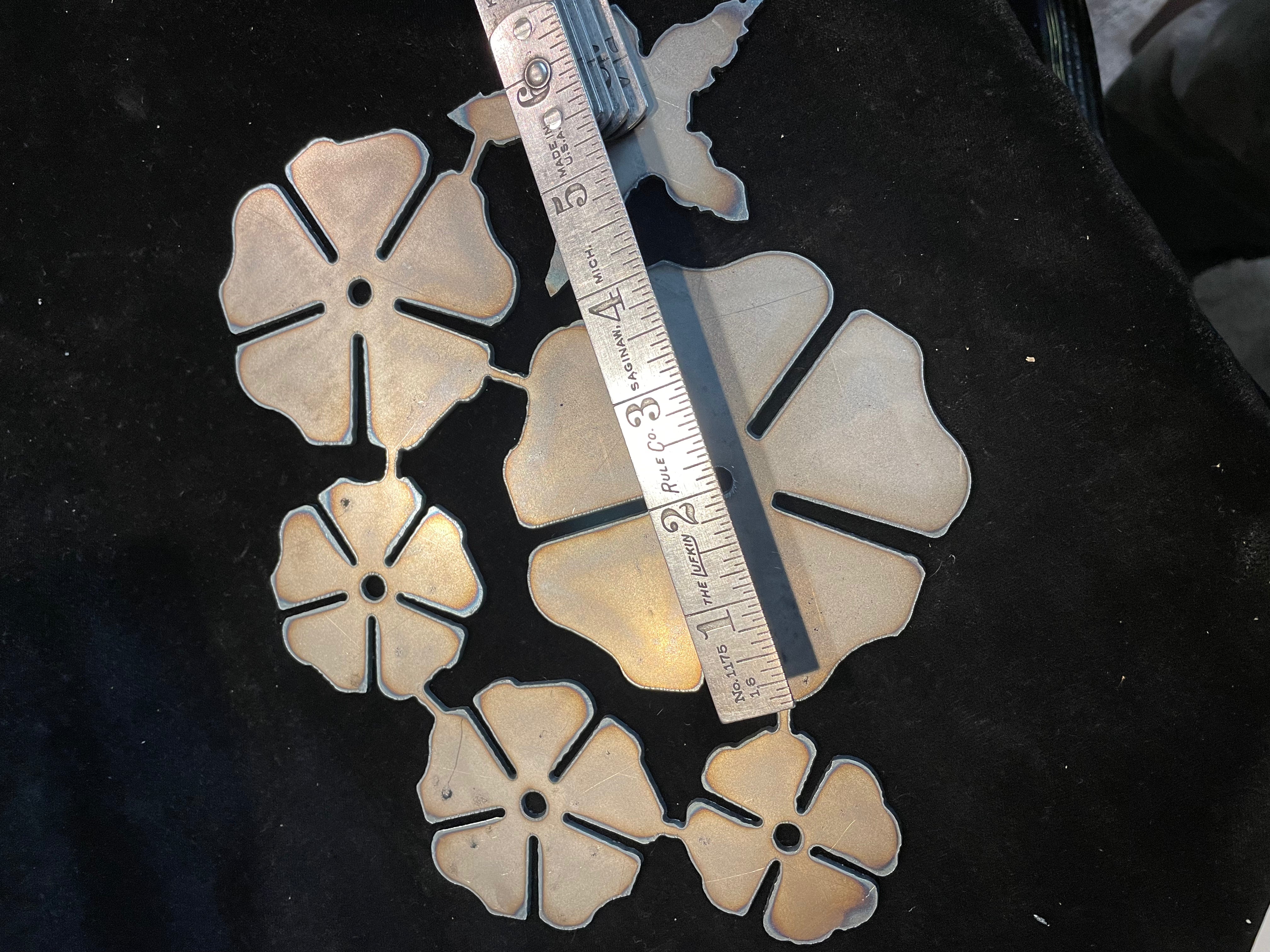 Variegated rose blank