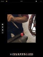 Rivet bucking/heading set. Also know as rivet “snaps”