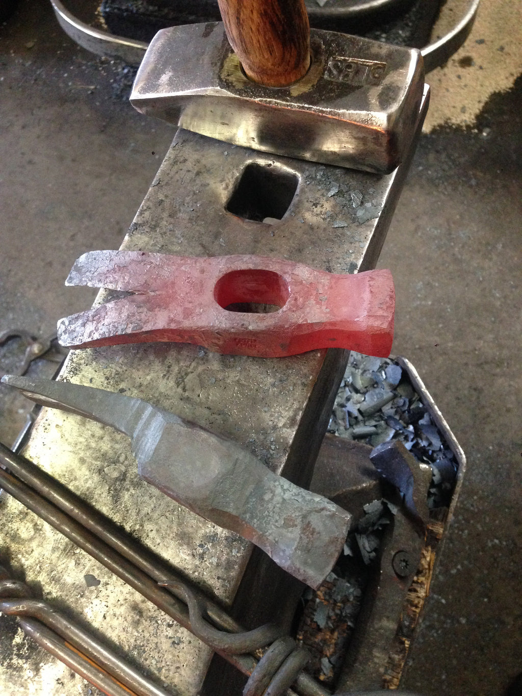 Carpenter s claw hammer Front Step Forge