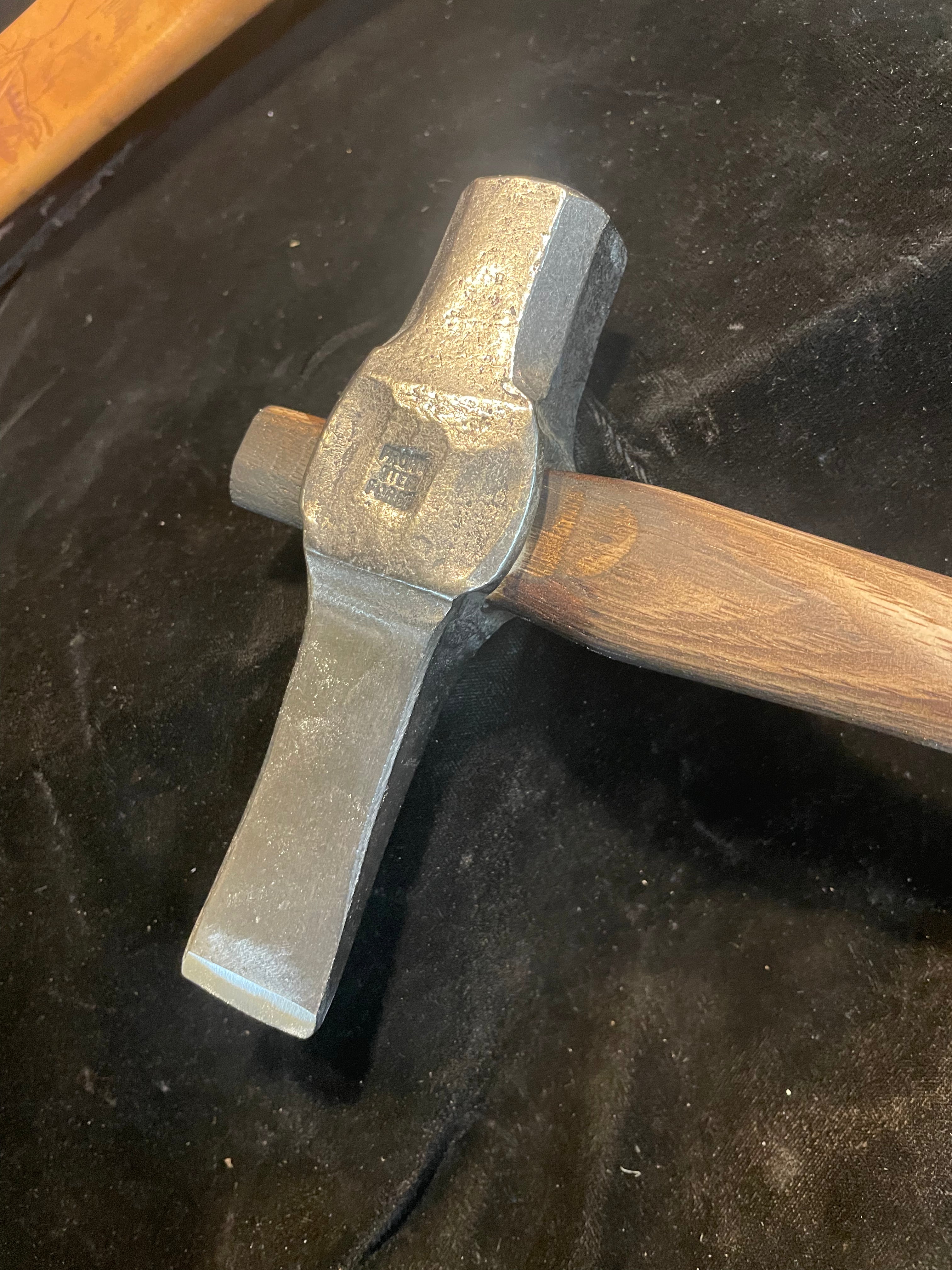 Hot cut wooden handle