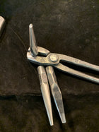 Tool eye punch set H13 and tongs