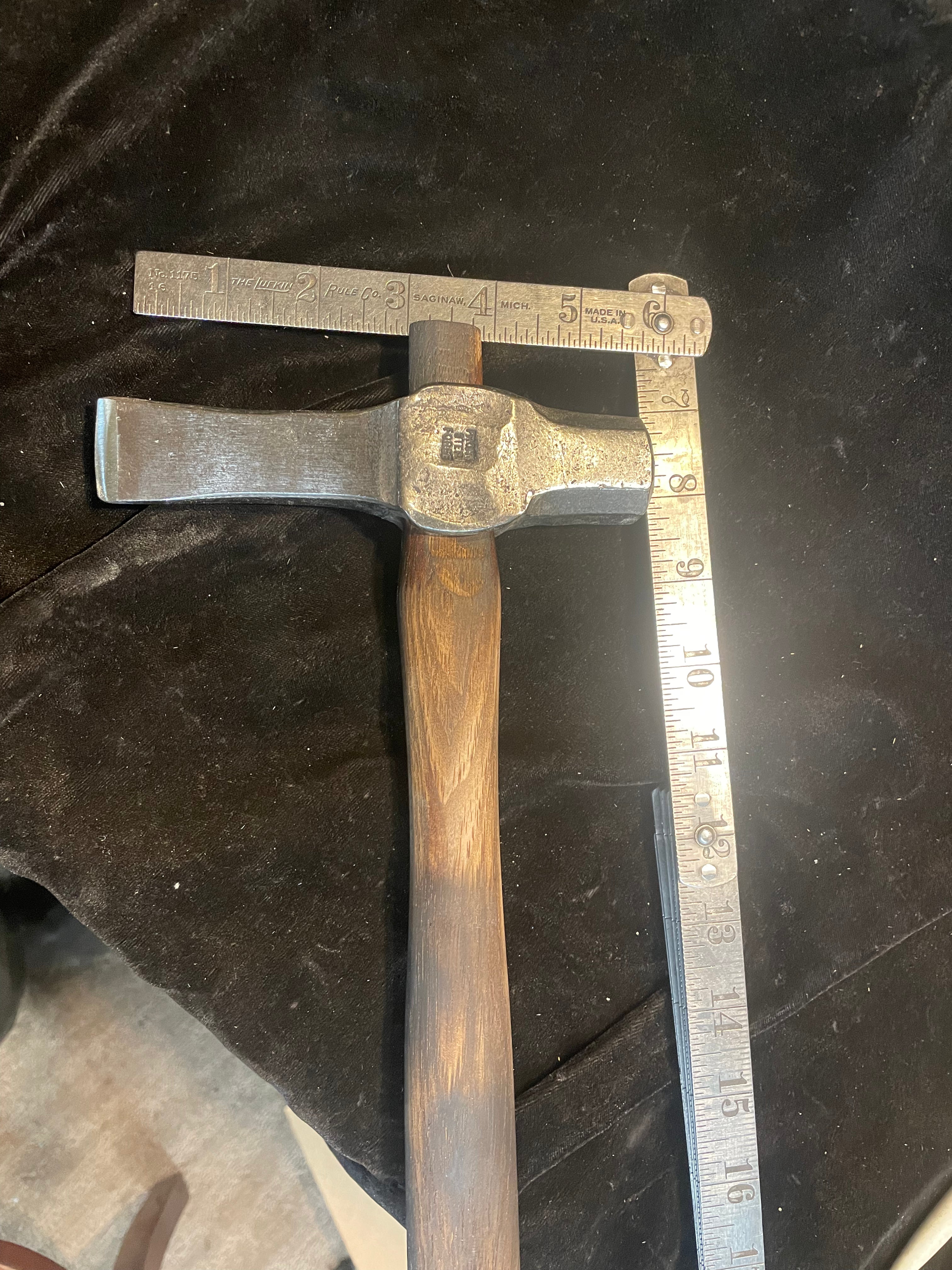 Hot cut wooden handle