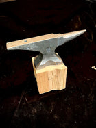 Hand forged anvil