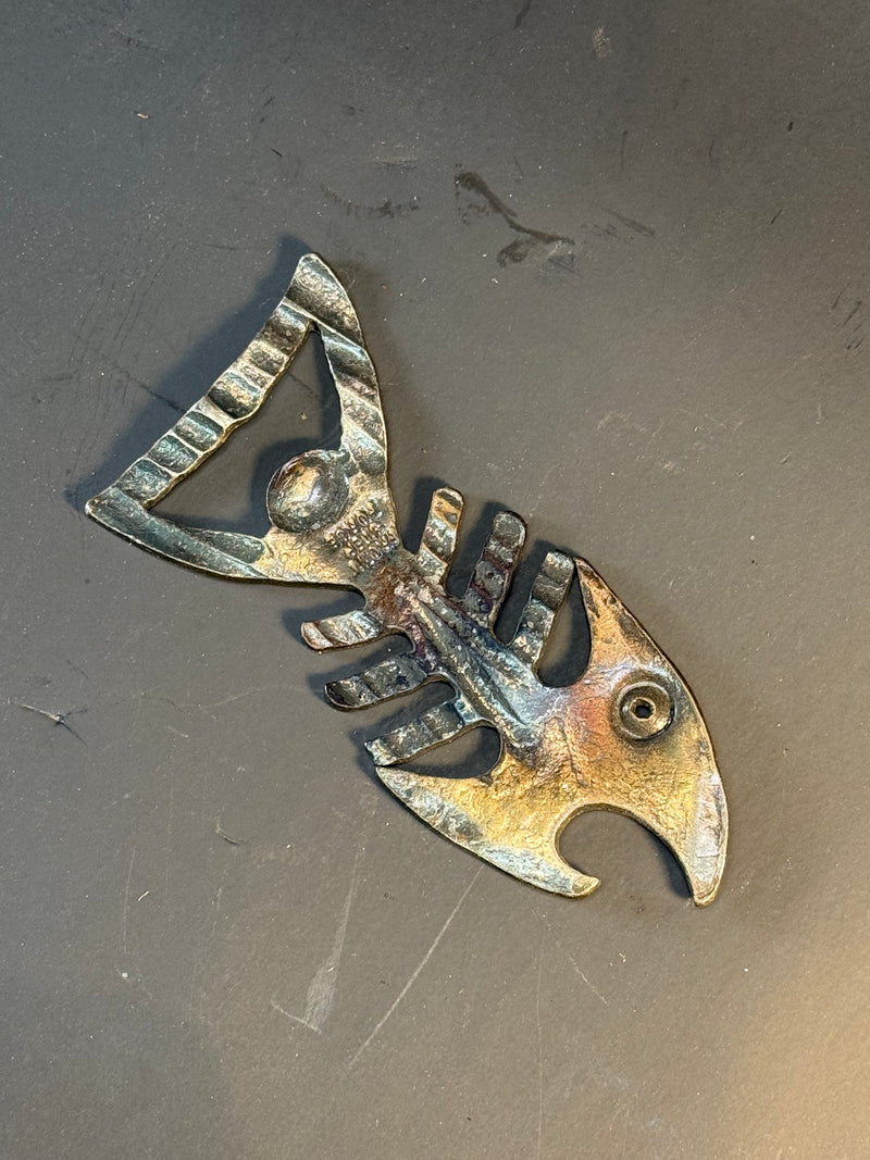 Fish bone bottle opener – Front Step Forge