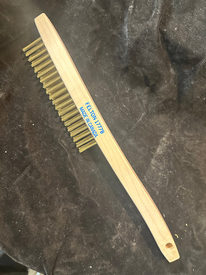 Brass brush