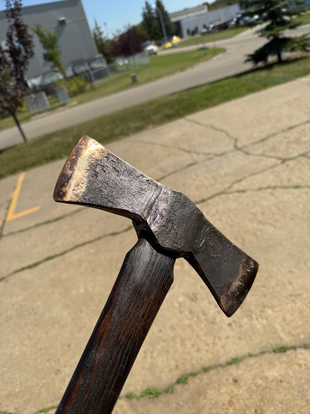 Double bit axe – Front Step Forge