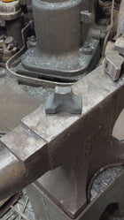 Hand forged anvil