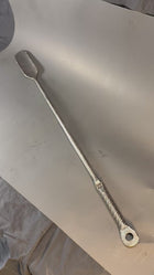 Shoe horn extra long hand forged