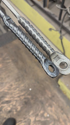 Shoe horn extra long hand forged