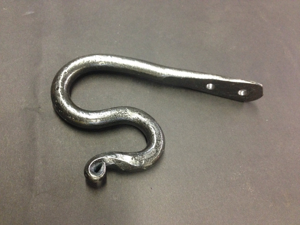 Double bend coat hook