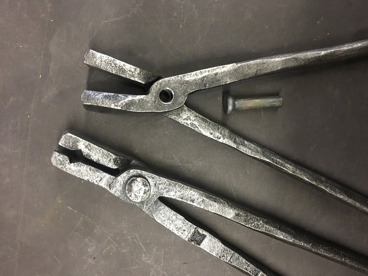 Flat bit tong blanks with rivet - Heritage Grade