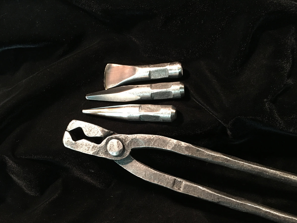 Essential H-13 Punches and Tong Holder Set