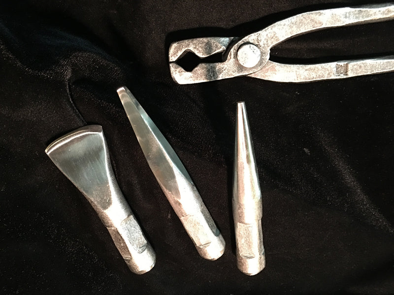 Essential H-13 Punches and Tong Holder Set