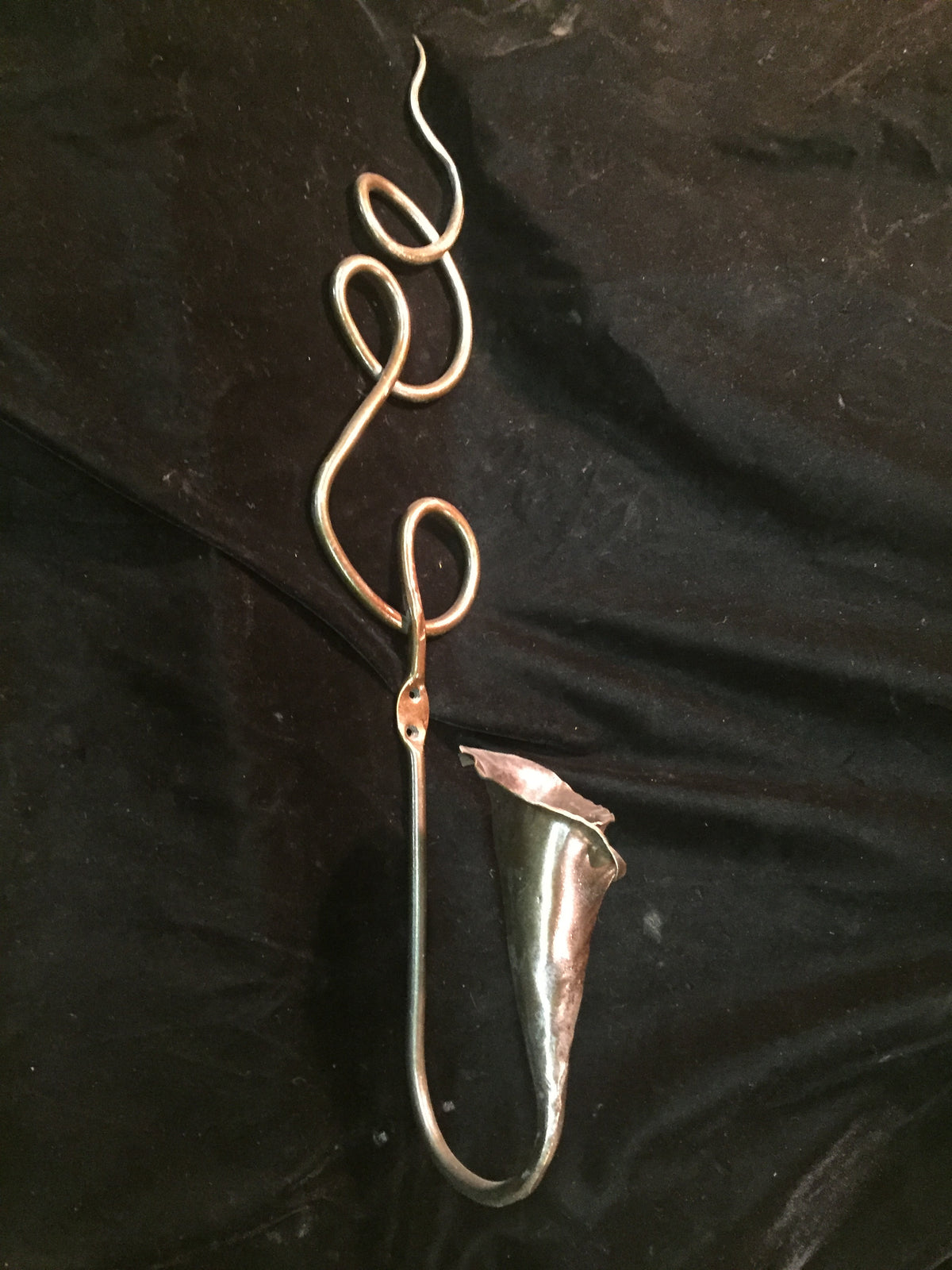 Calla Lily wall sconce candle holder