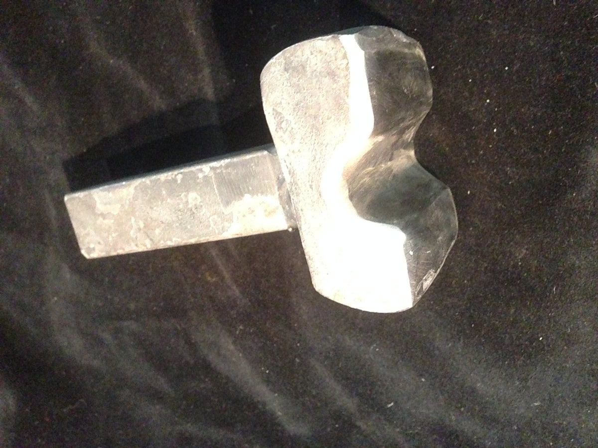 Half round swage block hardy