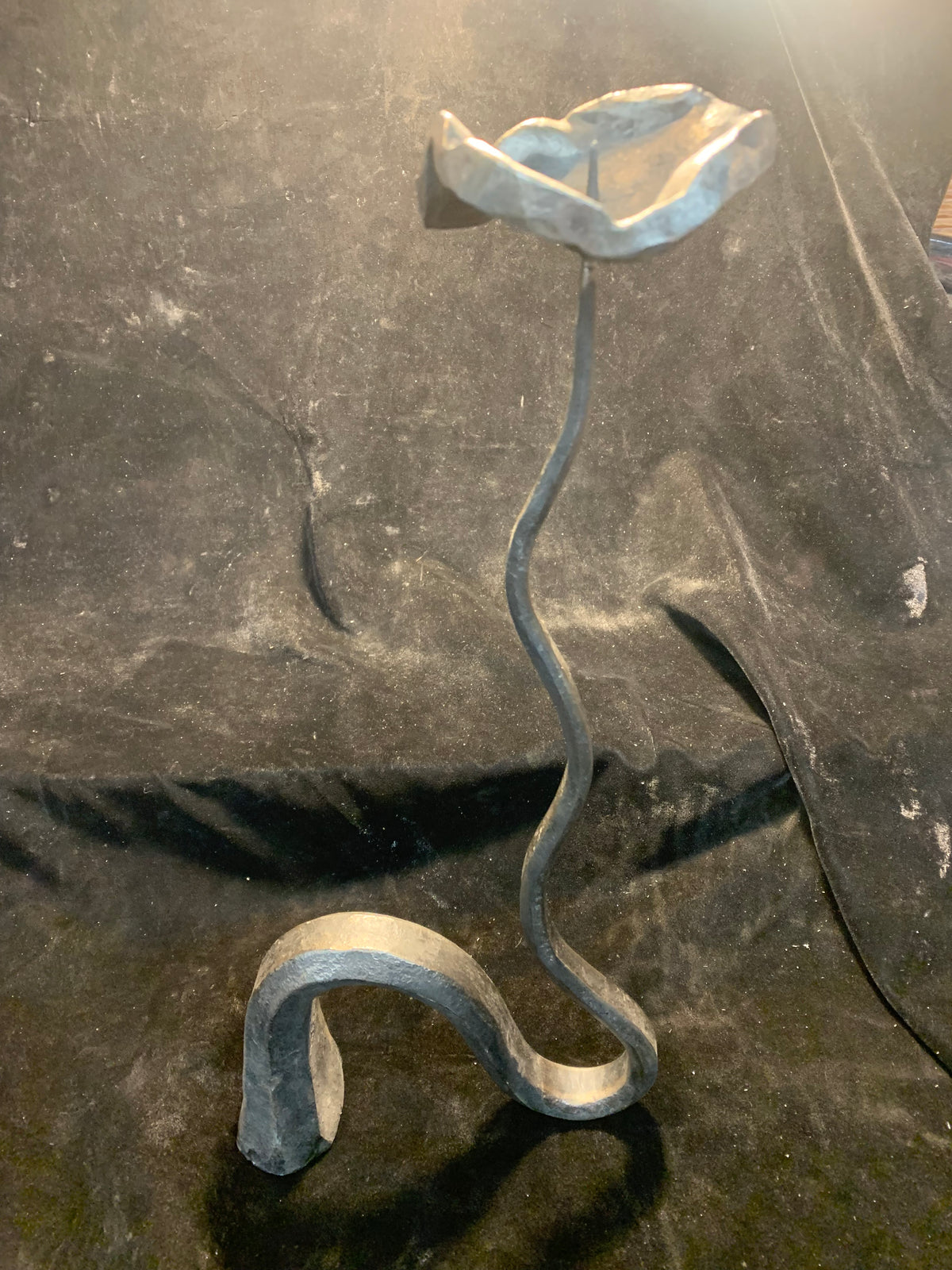Swoop candle holder