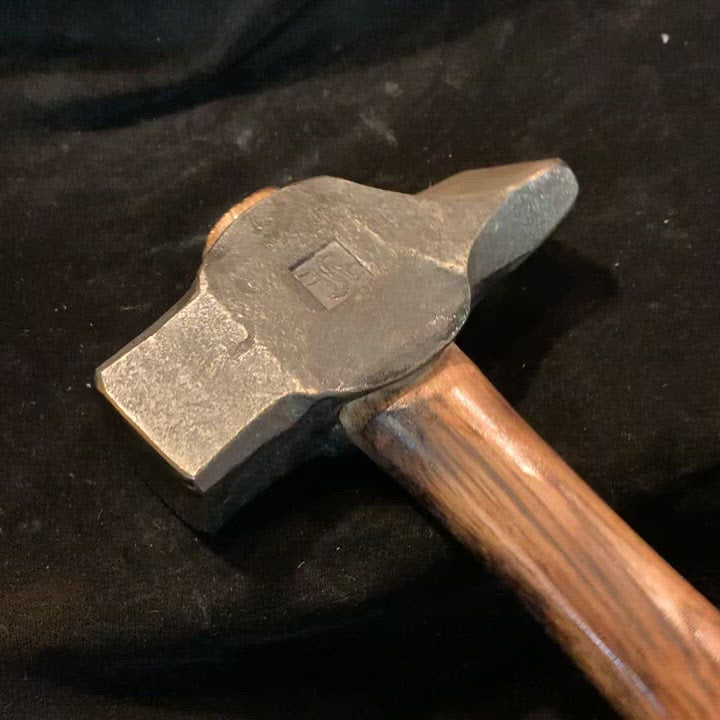 Blacksmith's angle peen hammer – Front Step Forge