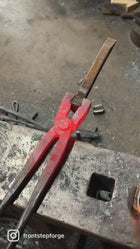 Railway spike head tongs - Heritage grade rail,rail,road,