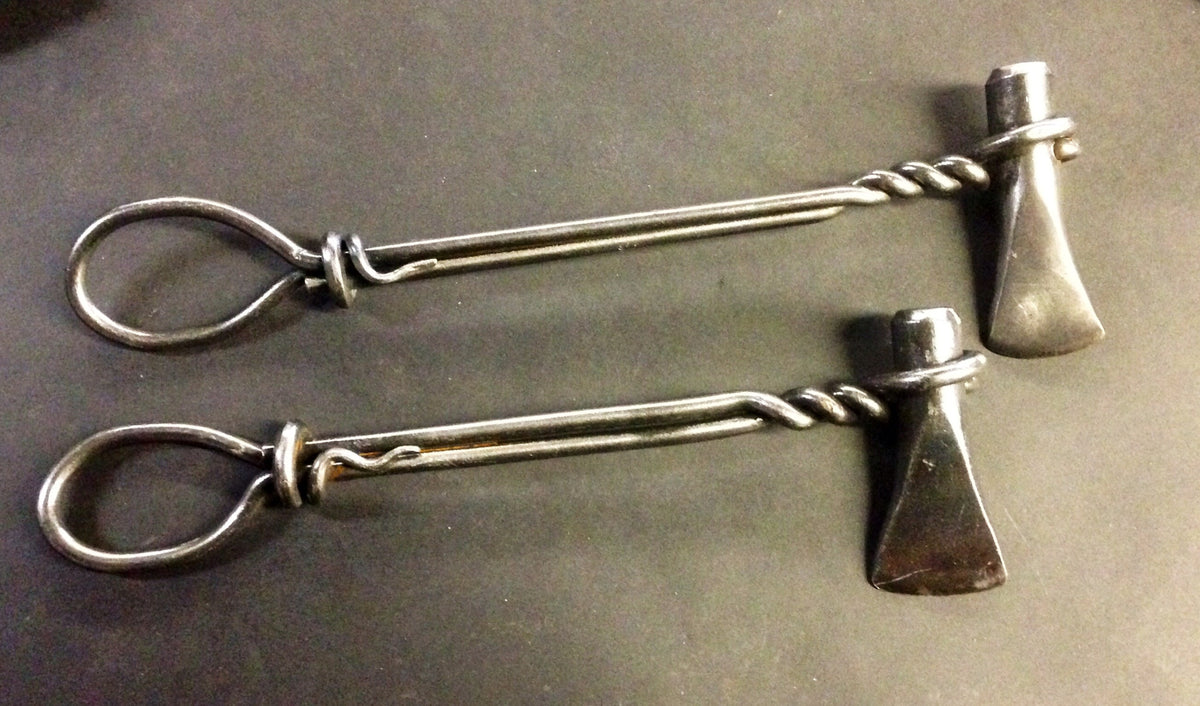 Hot cut: H-13 tool steel 11" long 3.5" x3/4" diameter hot work chisel