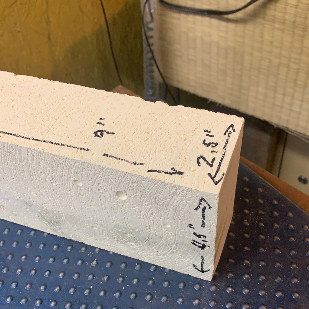 Light weight soft refractory bricks 2600°F