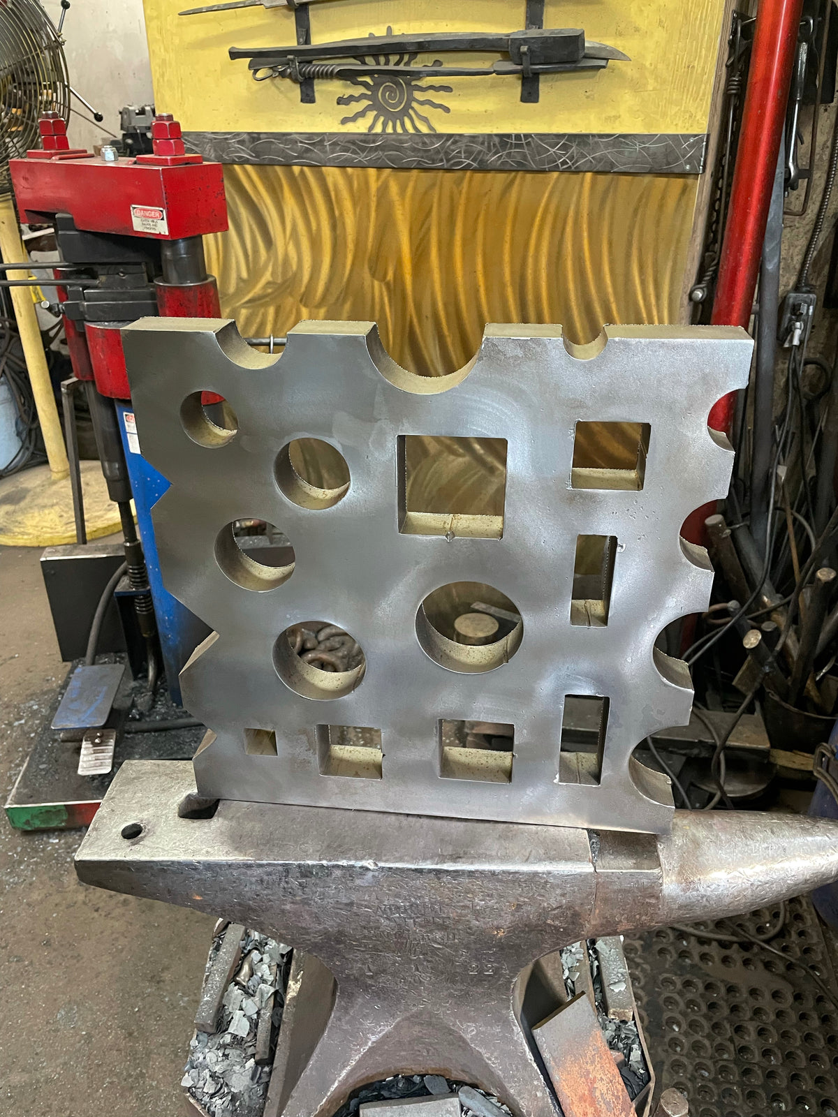 Swage block 15”x15”
