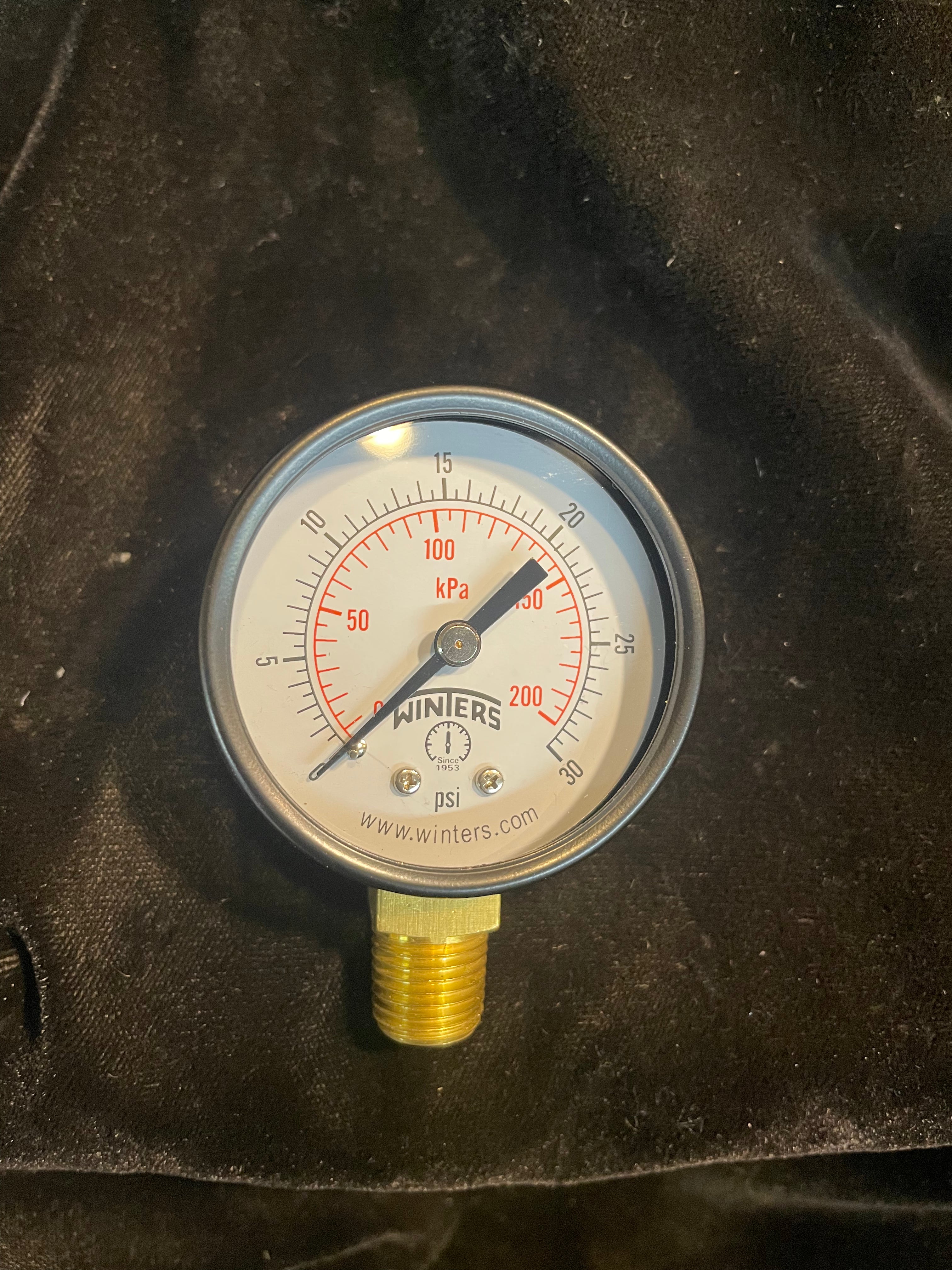 Propane gauge 2” dia