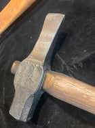 Hot cut wooden handle
