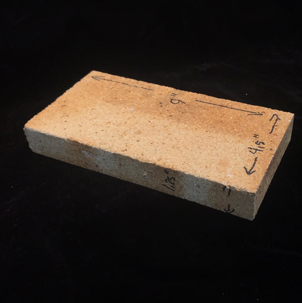Heavy duty fire brick 1.25” thick x4.5”x9”
