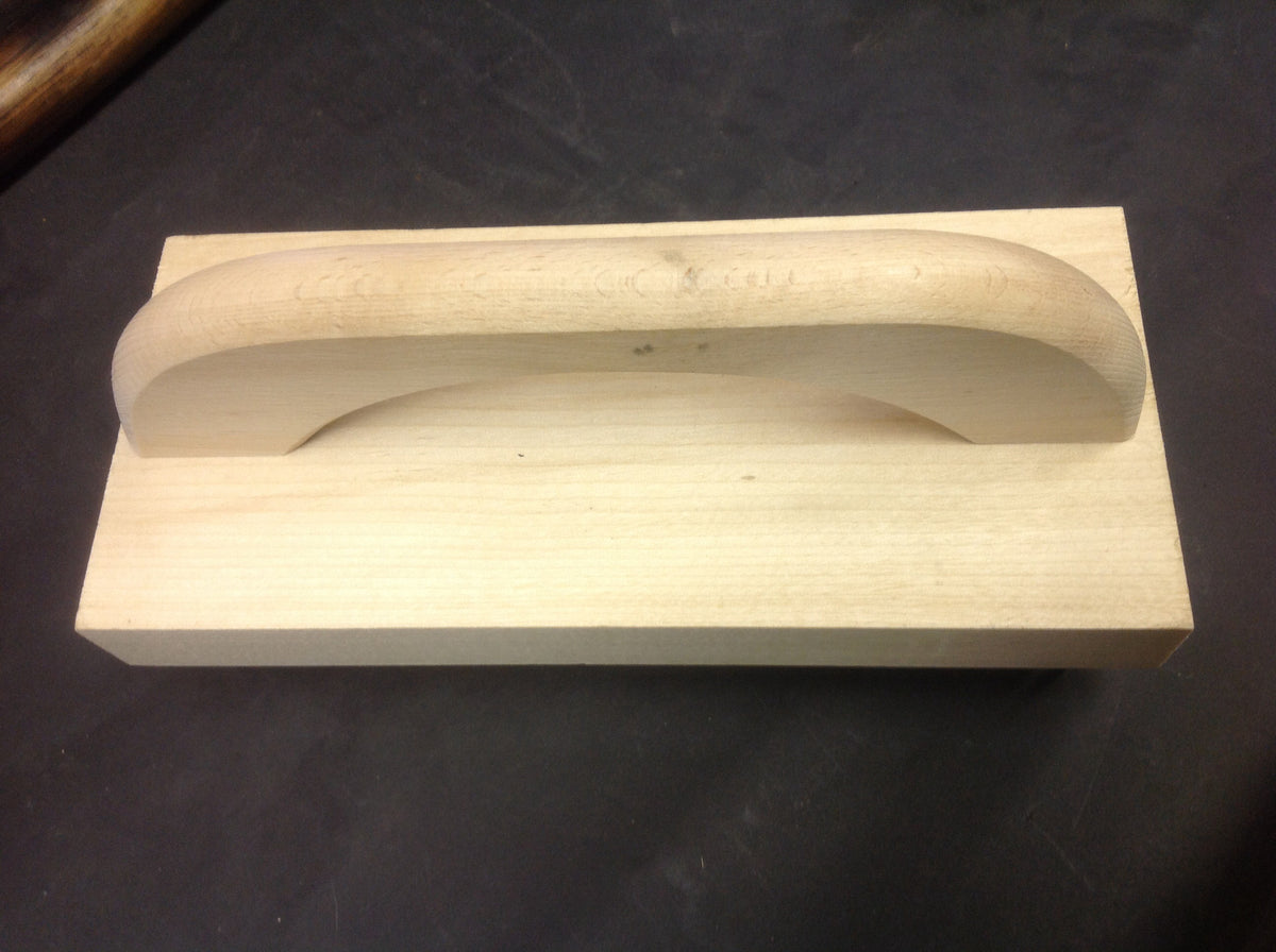 Butcher block wire brushes Blade type