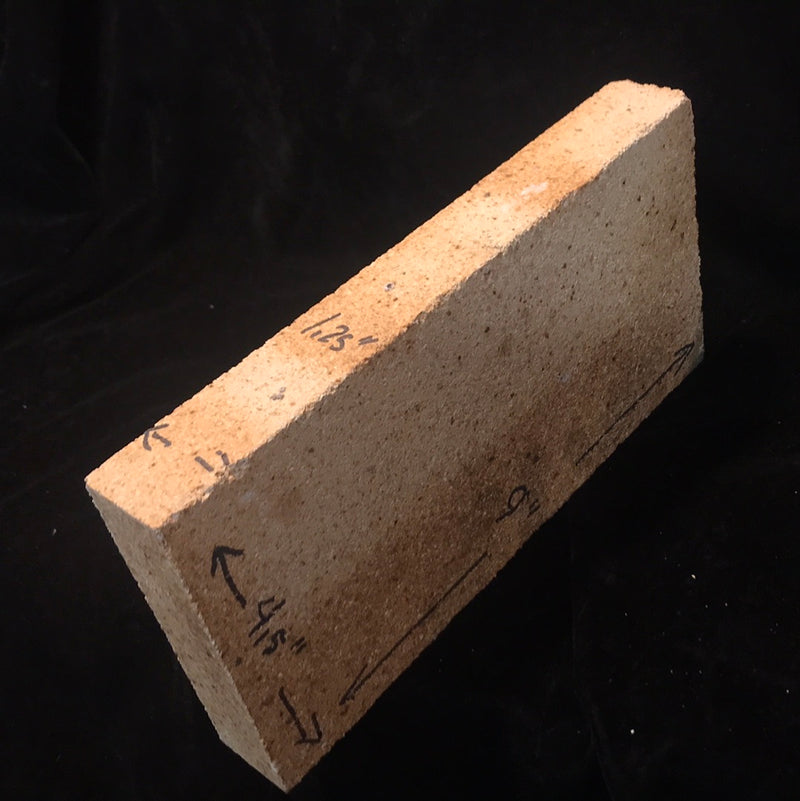 Heavy duty fire brick 1.25” thick x4.5”x9”