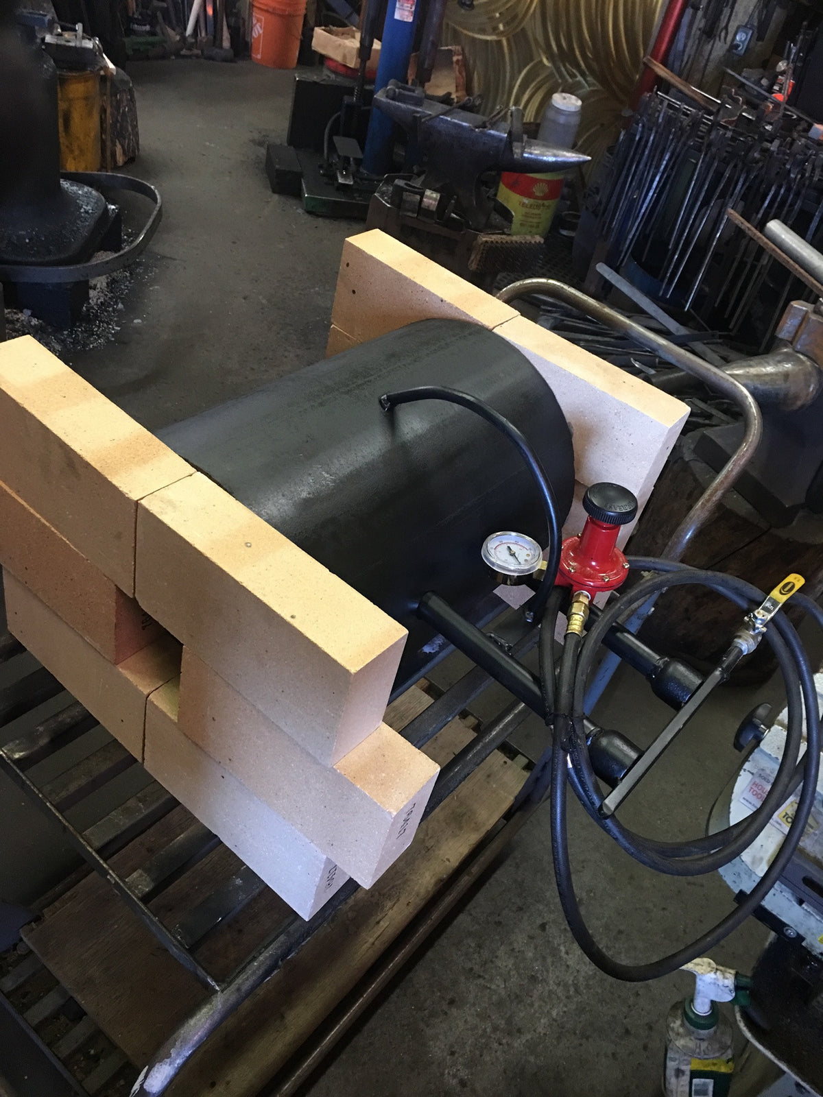 Tried and True Forge. Blacksmith Gas Forge