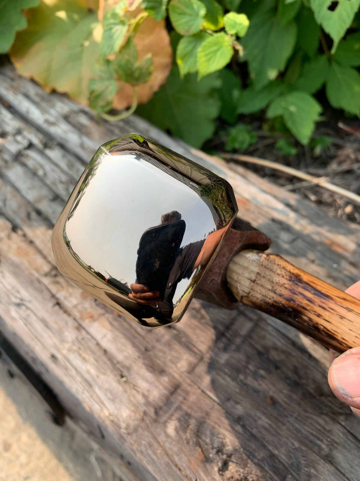 Smooth 3 pound rounding hammer made to order