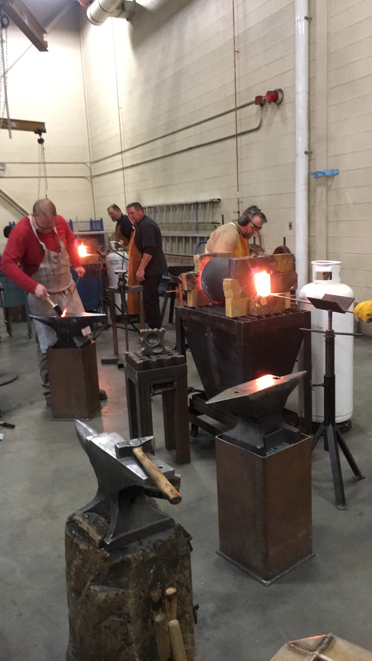 Tried and True Forge. Blacksmith Gas Forge