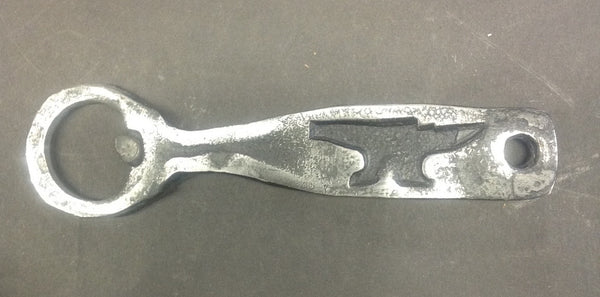 Bottle opener hand forged