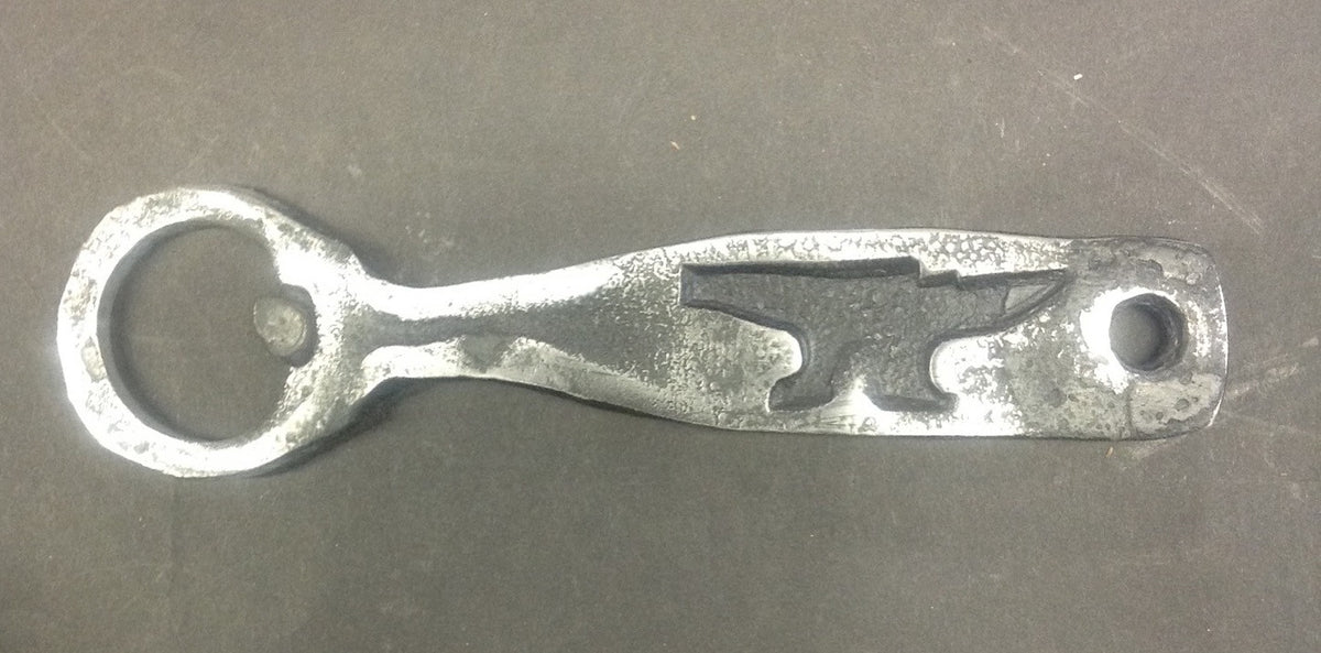 Anvil bottle opener