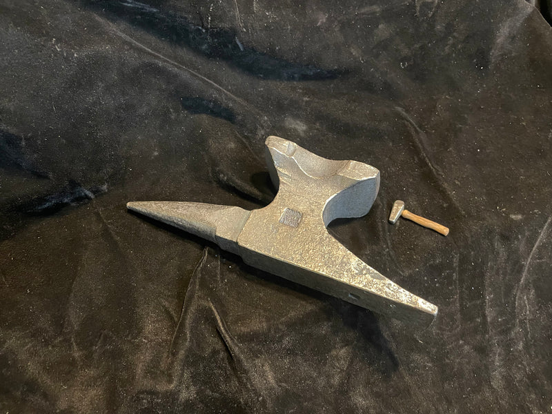 Hand forged anvil